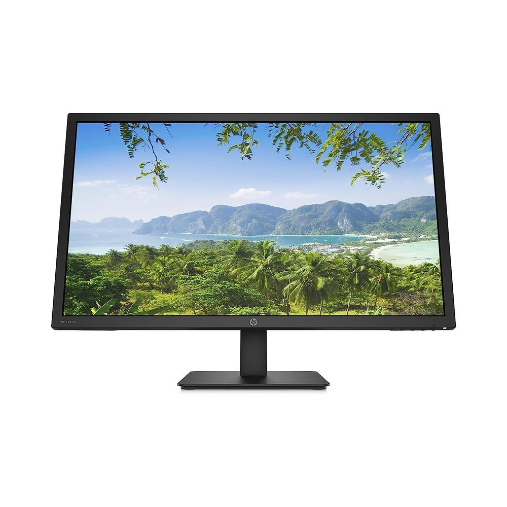 HP V28 | 28-Inch 4K UHD LED Monitor | Ultra-Crisp Display for Work