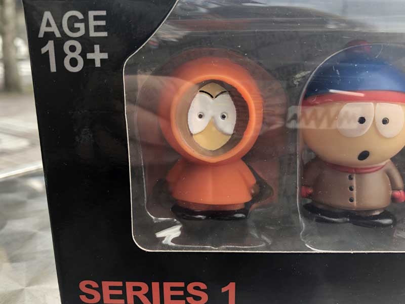 SOUTH PARK Mini Figure Set サウスパーク ミニフィギュア 5体セット