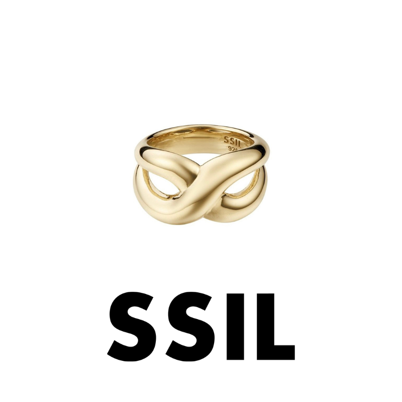 ツイストボールドリング / GOLD / ゴールド / SSIL / エスシル