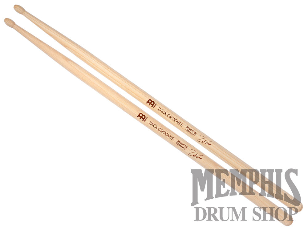 Meinl Zack Grooves Signature Drumsticks (SB606) – Memphis Drum Shop