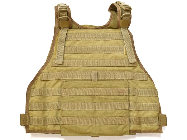 米軍実物 EAGLE MBAV プレートキャリア カーキ L/XL ソフトアーマー