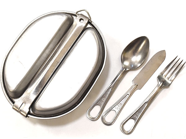 米軍実物 メスキット カトラリー ナイフ フォーク スプーン セット US