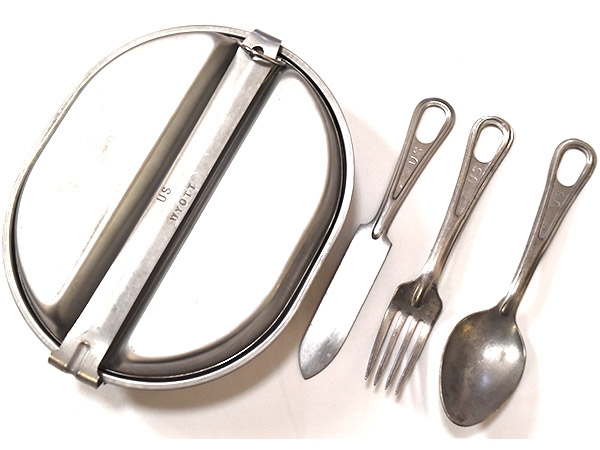 米軍実物 メスキット カトラリー ナイフ フォーク スプーン セット US