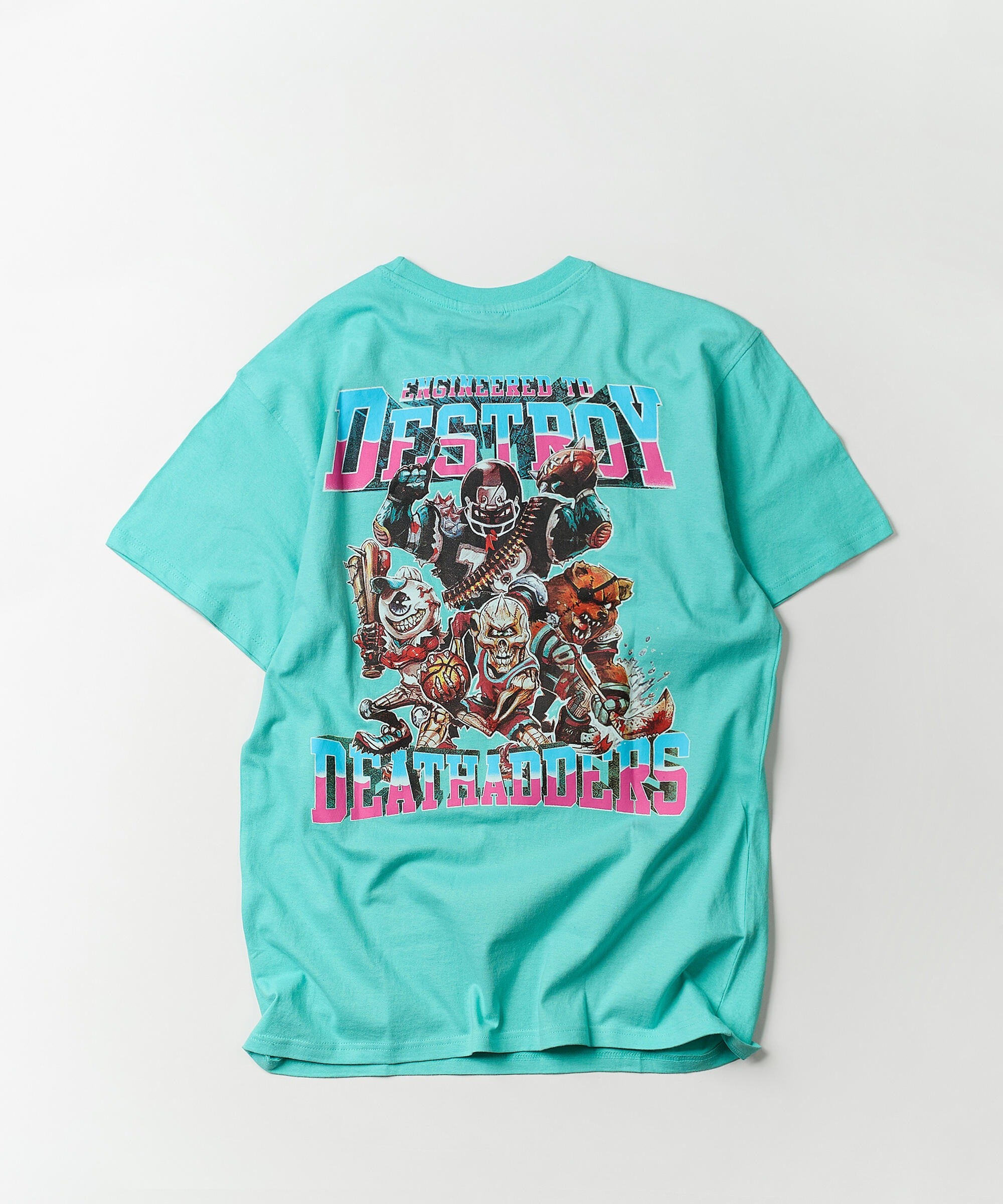Mishka Death Adders Short Sleeve Tee - Light Blue