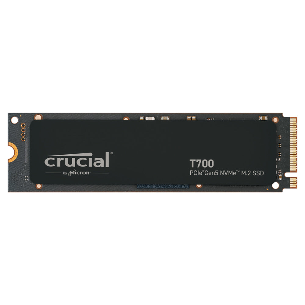 Crucial T700 2TB PCIe Gen5 NVMe M.2 SSD without Heatsink