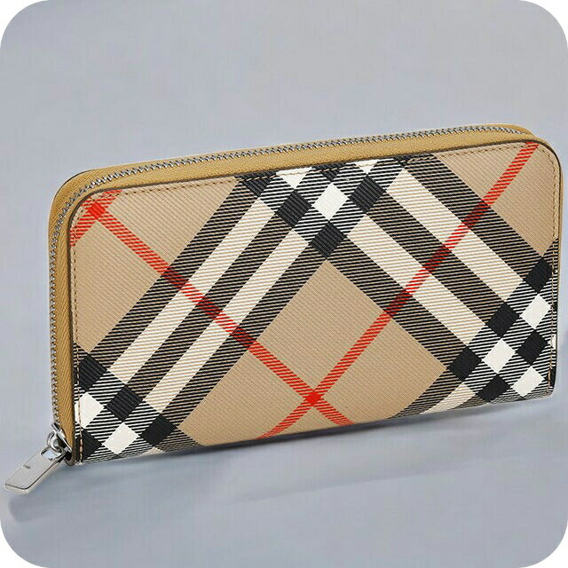 バ−バリ− 長財布 メンズ ブランド BURBERRY チェック 8091923