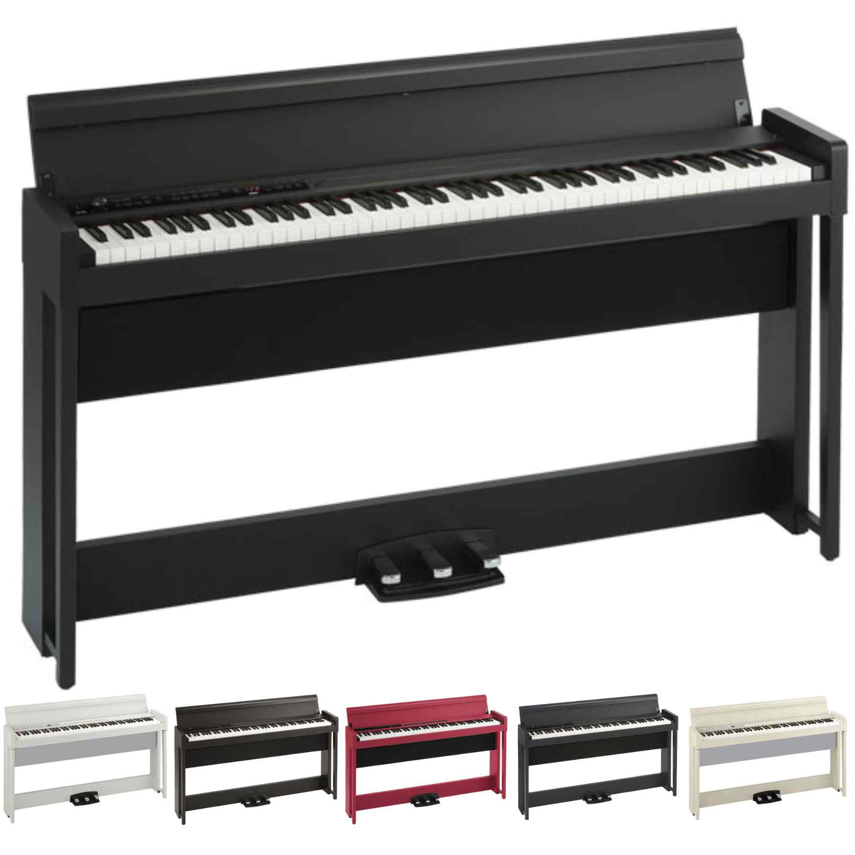 KORG C1AIR｜初心者におすすめ簡単操作＆スリムな電子ピアノ｜鍵盤