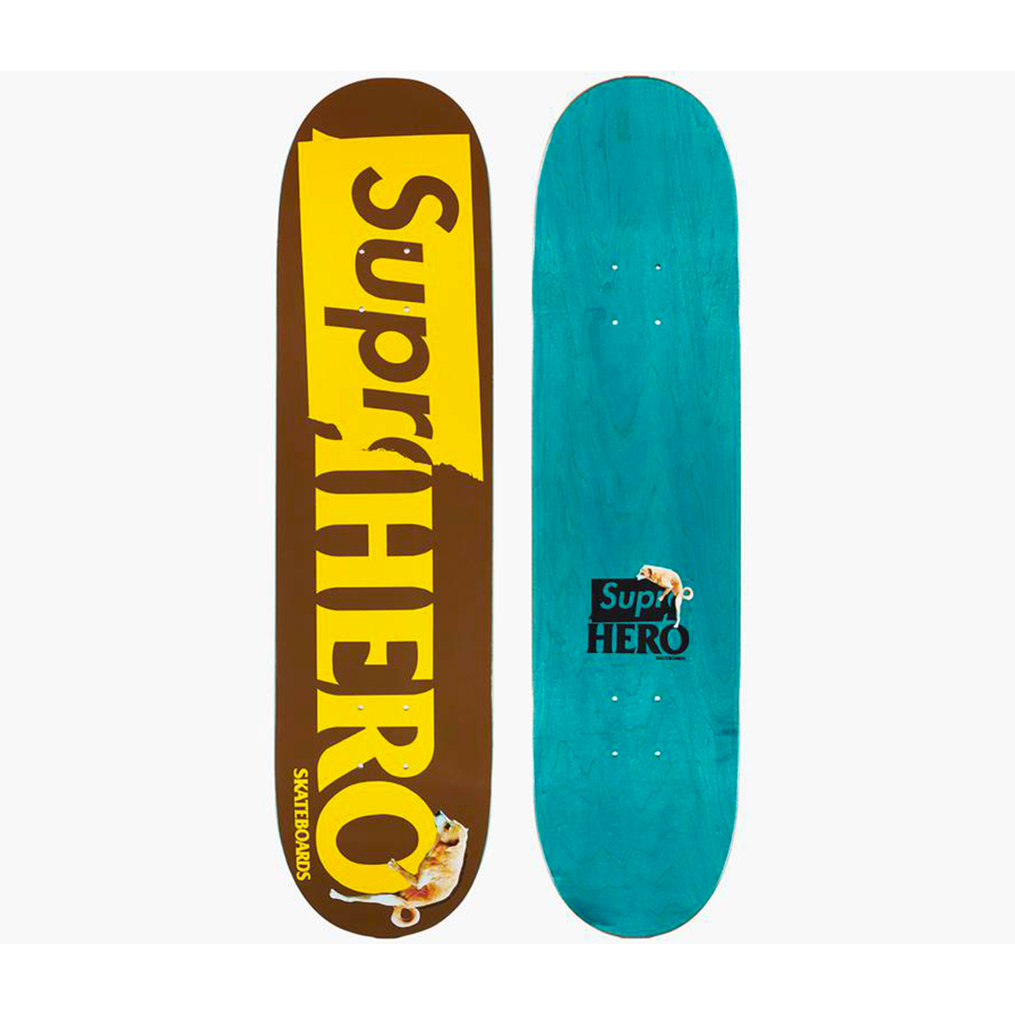 スケートボード Supreme / ANTIHERO Dog Skateboard Brown SUPREME