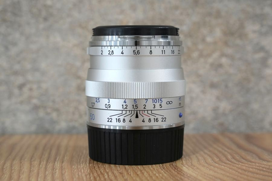 Carl Zeiss Planar T* 50mm F2 ZM Silver – まるかめら
