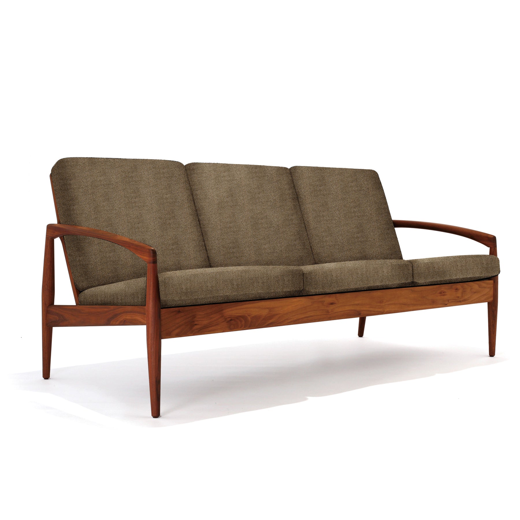 宮崎椅子製作所｜paper knife sofa 3P（布張り）｜カイ・クリスチャン