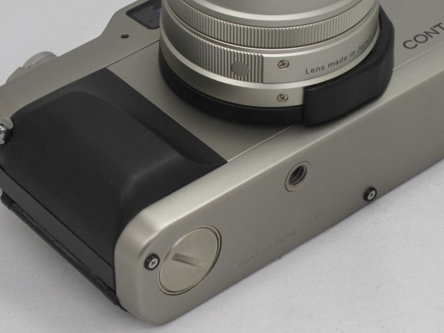 コンタックス寒冷地用アクセサリー（G1用） presented by カメラの極楽堂