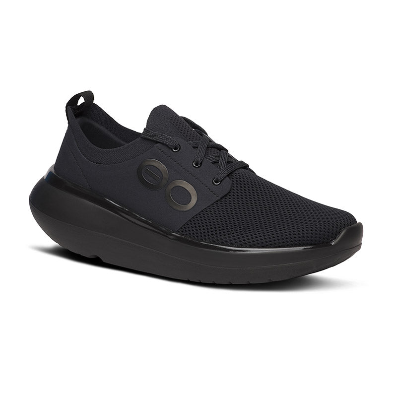 Women's OOmy Stride - Black/Black – OOFOSオフィシャルサイト