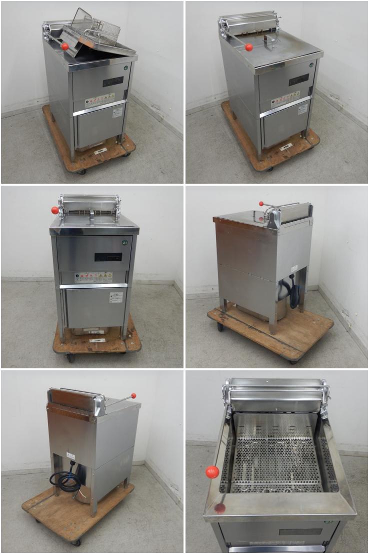 中古】 A03791 電気フライヤー ホシザキ FL-20B 3相200V 【業務用