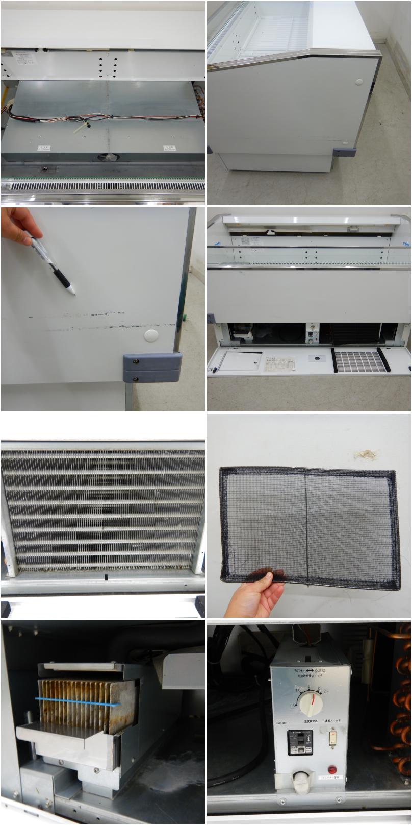 値下げ】【中古】 A06489 平型オープン冷蔵ショーケース サンデン PHO