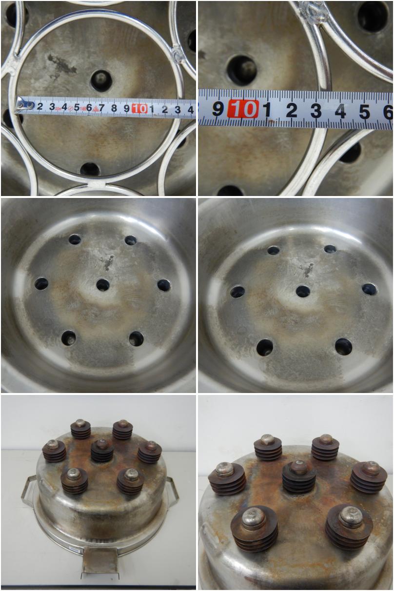 中古】 A07408 マルゼン ゆで麺機用 ゆで麺鍋 7テボ 鍋直径 50cm