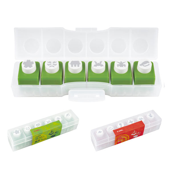 ミニクラフトパンチセット 抹茶 小豆 [全2種] カール事務器 CN128