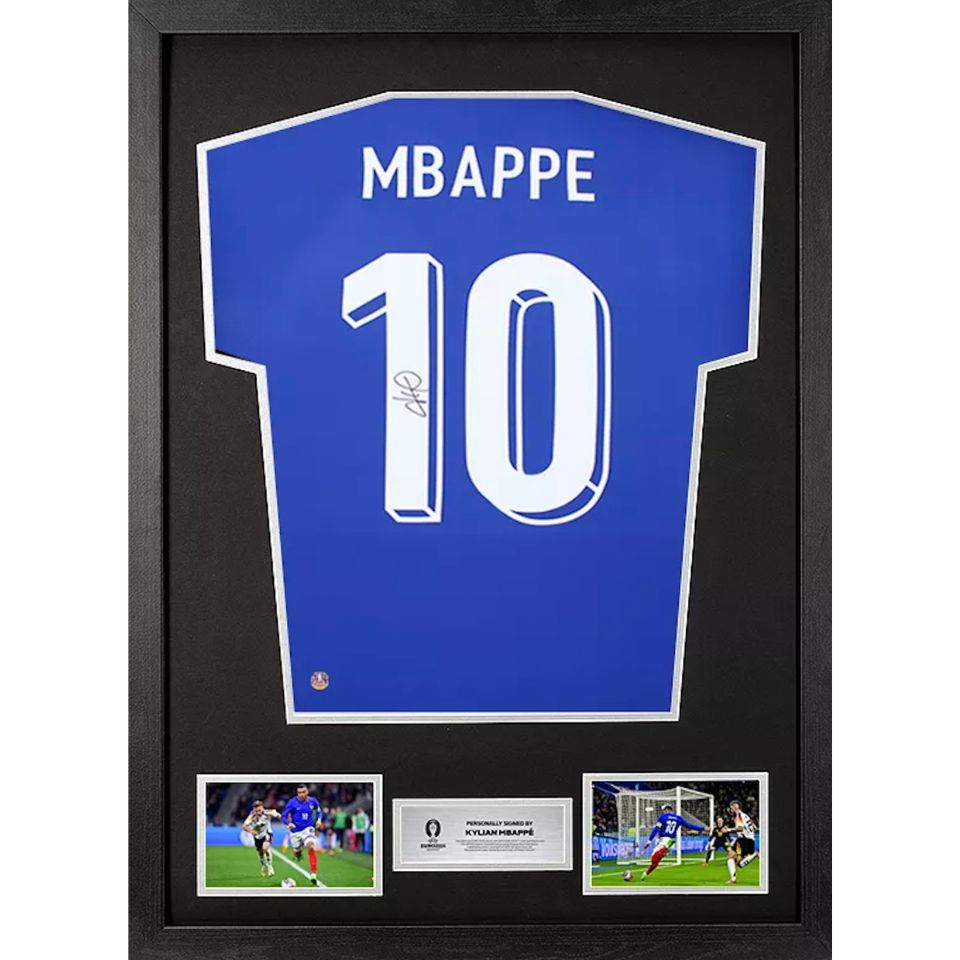 直筆サイン入り】エムバペ のフランス代表ユニフォーム – AuthentiCo.