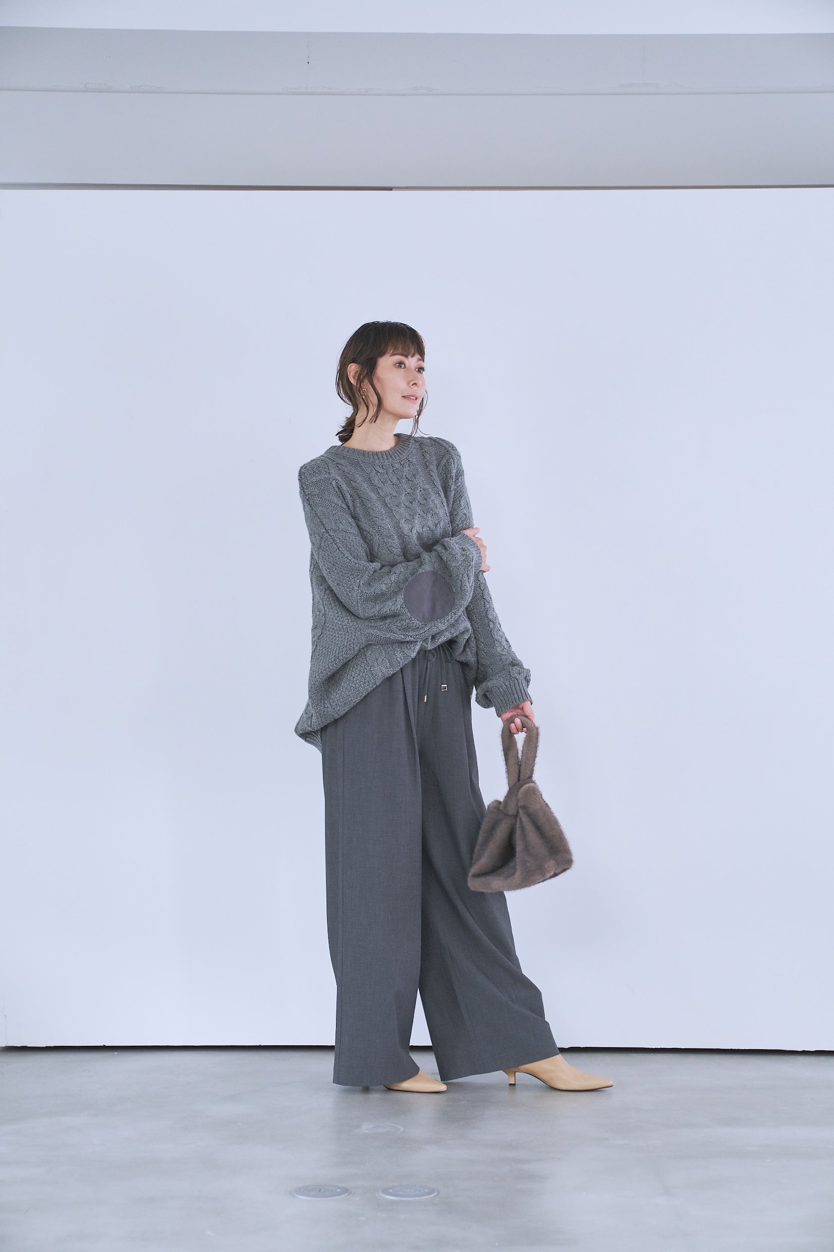 ケーブルオーバーサイズニット – Adé Lifestyle