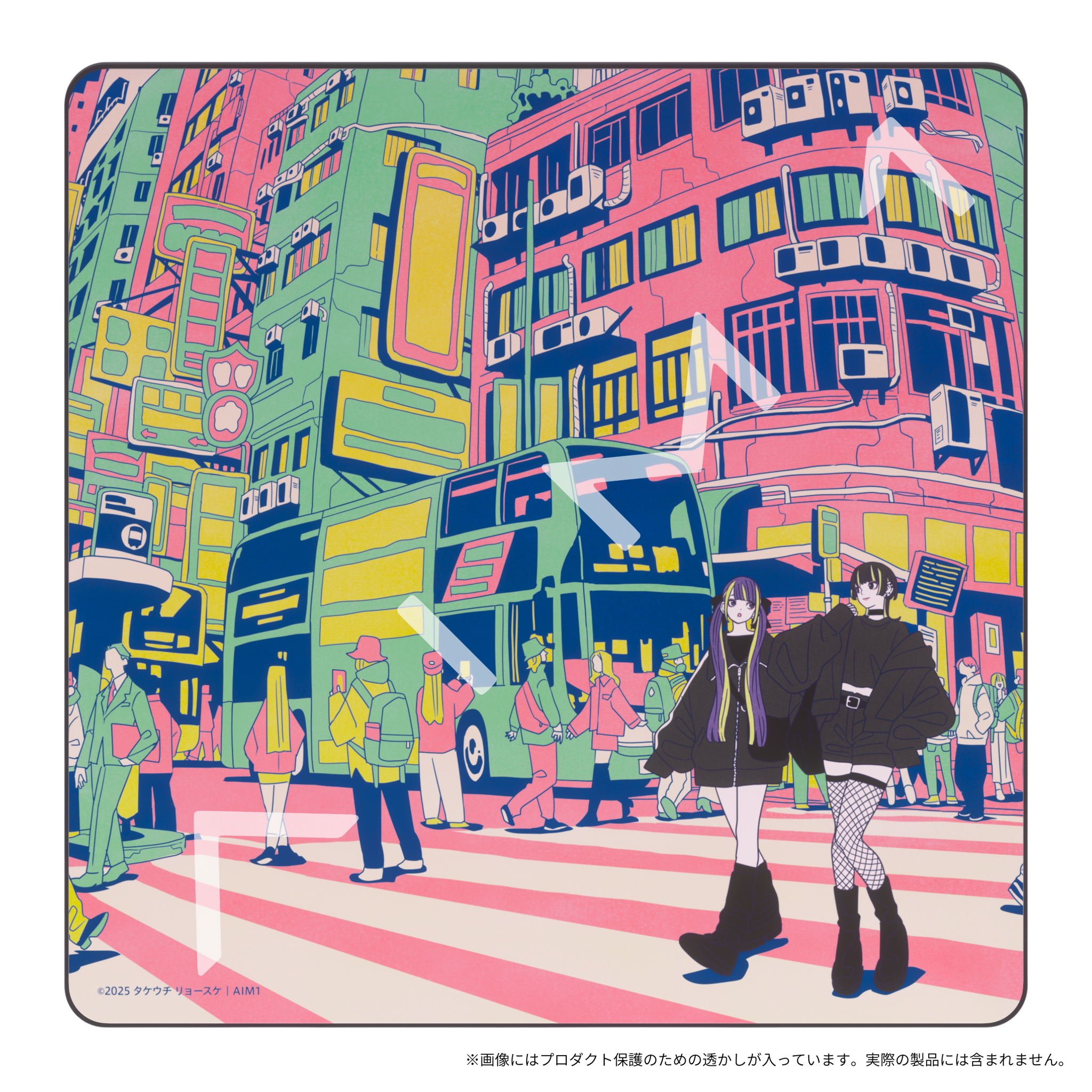 タケウチリョースケ x AIM1】陽炎 マウスパッド コントロールバランス