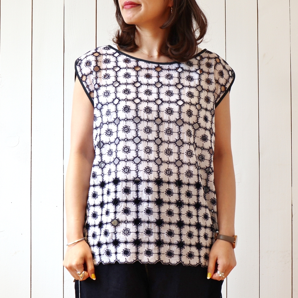 mina perhonen – anemone ノースリーブブラウス – A.I.R.AGE WEB SITE