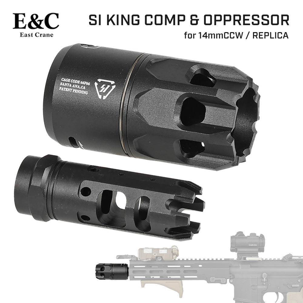E&C 製 】14mm 逆ネジ対応 SI KING COMP コンペンセイター & OPPRESSOR