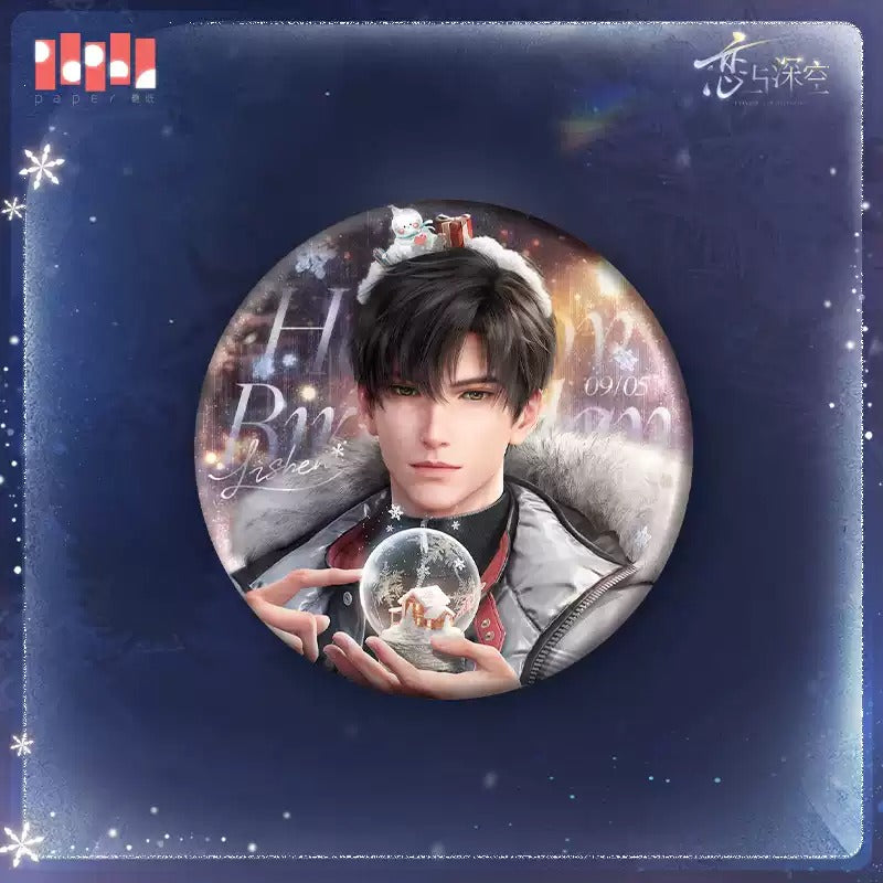 恋と深空 レイ 2025誕生日グッズ 缶バッジB（26年4月以降出荷