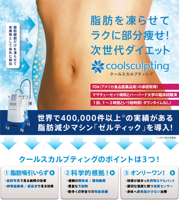 脂肪冷却痩身マシン｜アマデウスジャパン株式会社