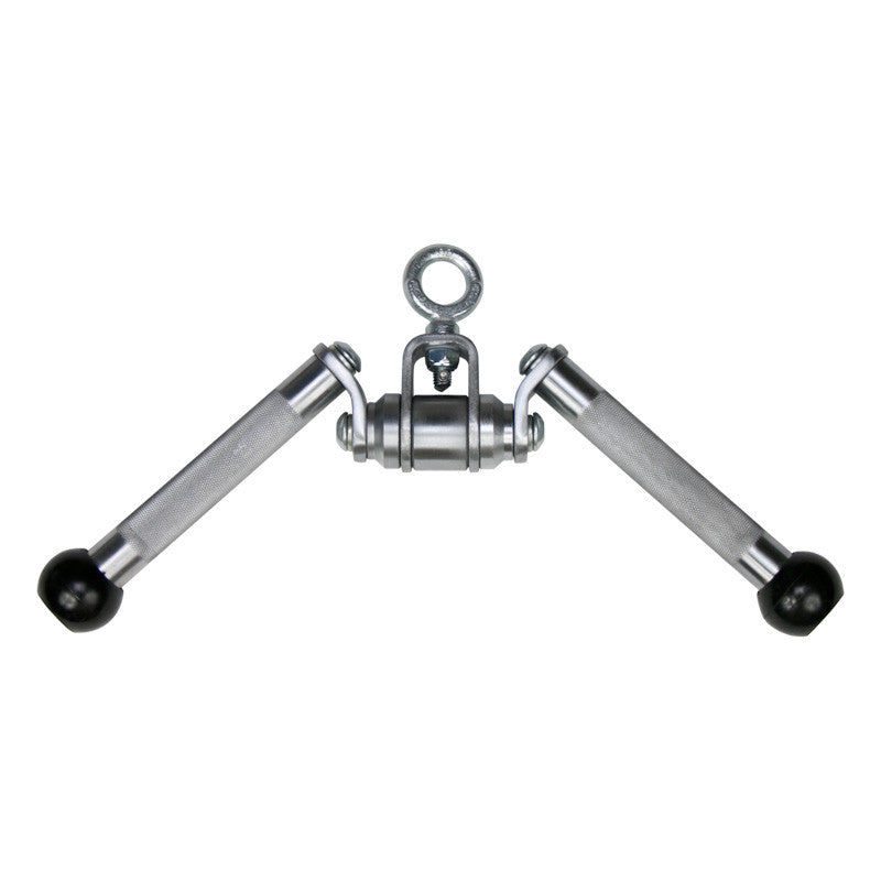 Rotating Solid Pressdown V-Bar Cable Attachment – American Barbell