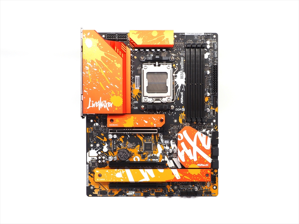驚異のUSB数とパンクなデザインが魅力！ASRock「B650 LiveMixer」｜AMD