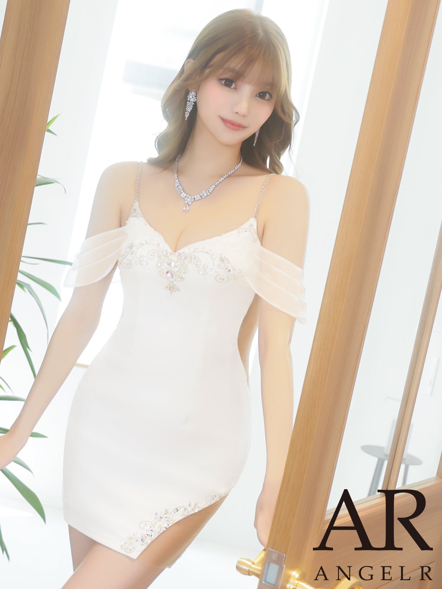 骨董 時代 2色バイカラーフリル 乳白色ガラス 橙色 脚付コンポート