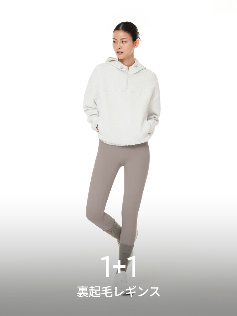 1+1] Airywin 裏起毛 シグネチャーレギンス | andar JAPAN