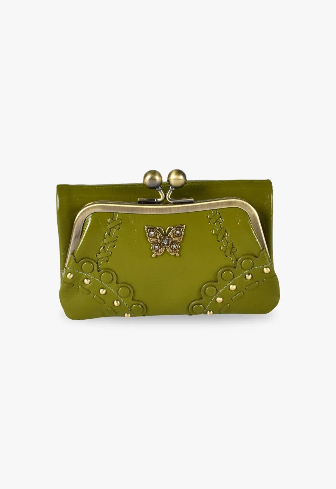 アナ スイ（ANNA SUI）マチルダ 口金二つ折り財布 | バタフライ ギフト