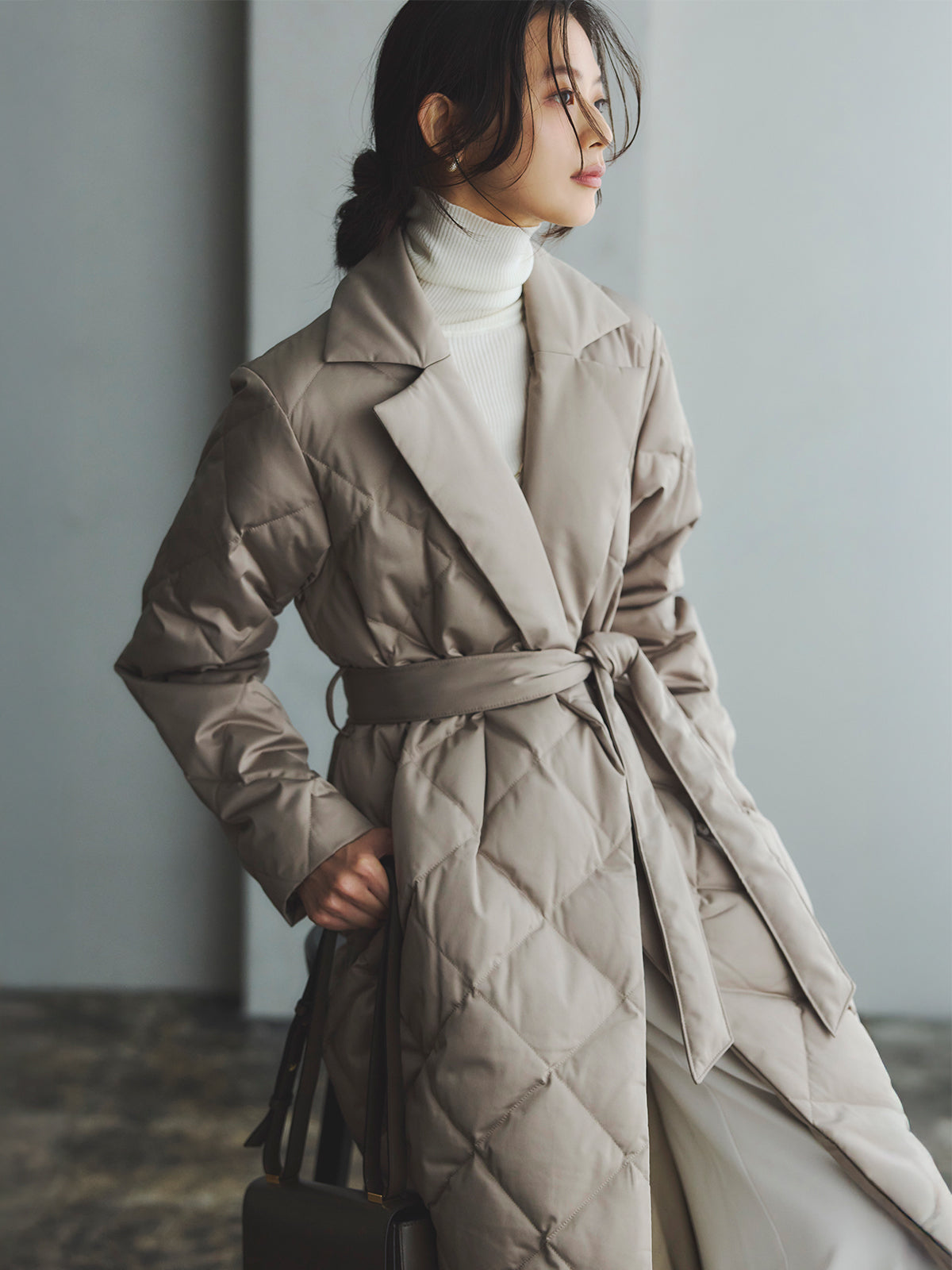 TAION×anuans】チェスターロングダウン