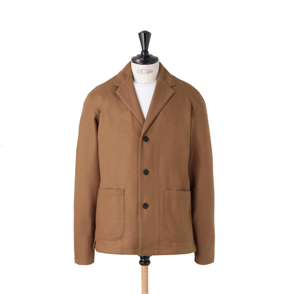ベガスムース ウールジャージージャケット col.キャメル - ARCODIO