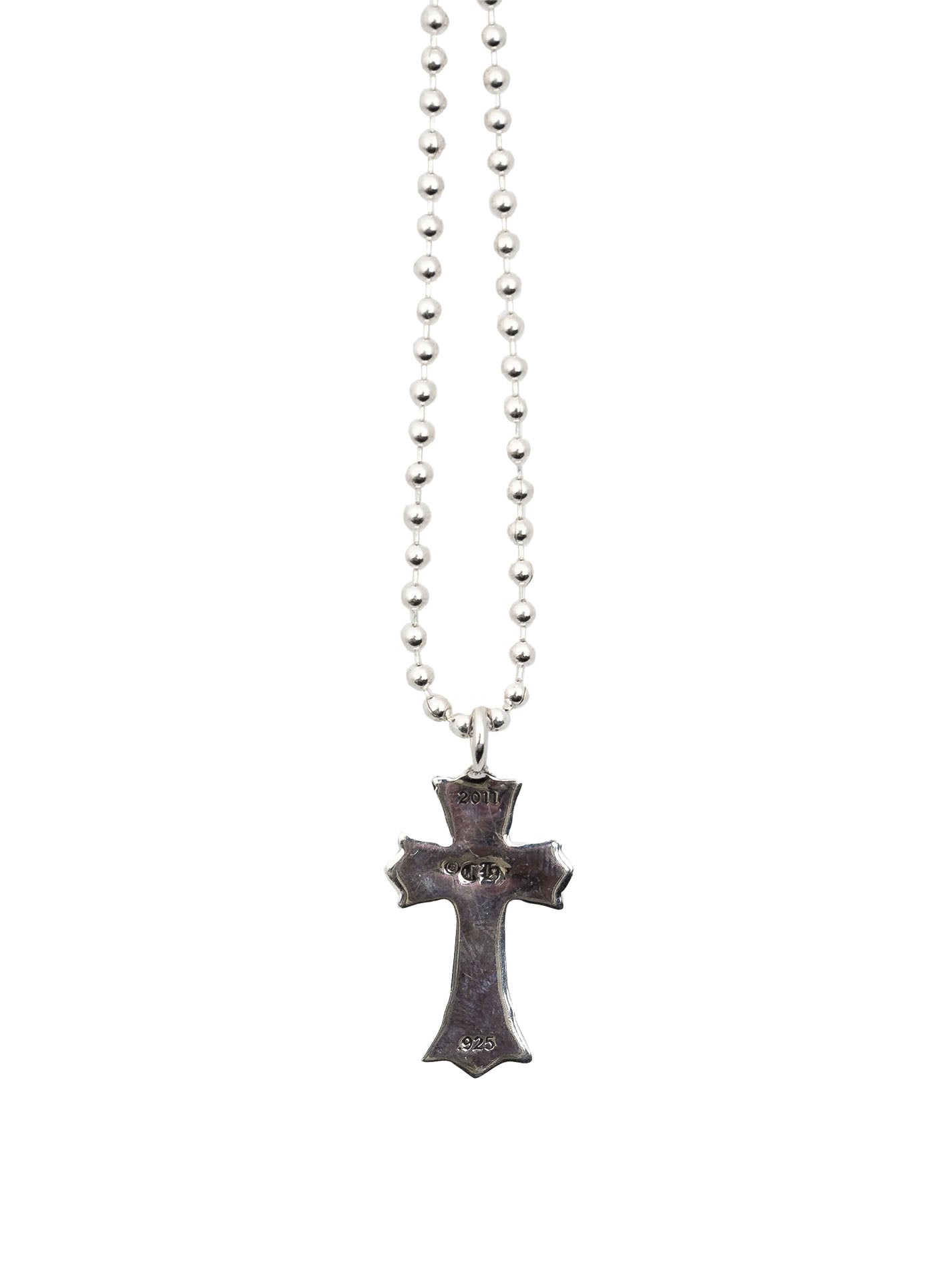 Chrome Hearts Double Cross Charm Pendant - Archived