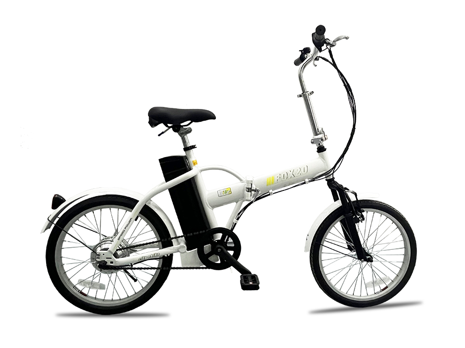 アシスト型電動自転車FOX20 フルアルミ製折り畳み 20インチ-アシスト