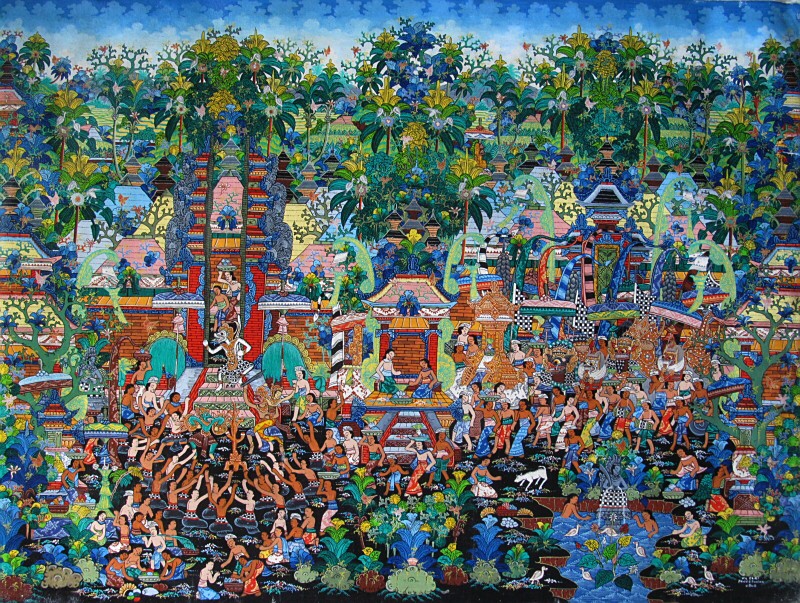 バリ絵画の商品ページ