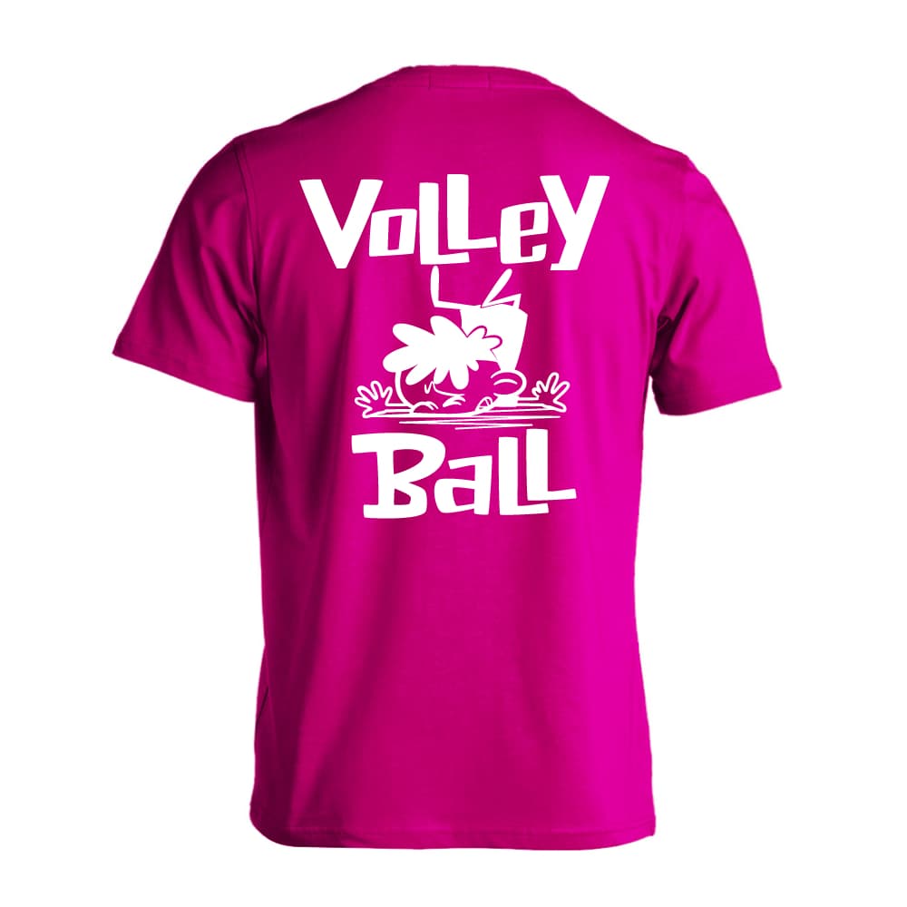 バレーボールカートゥーン 七転び八起き | バレーボール