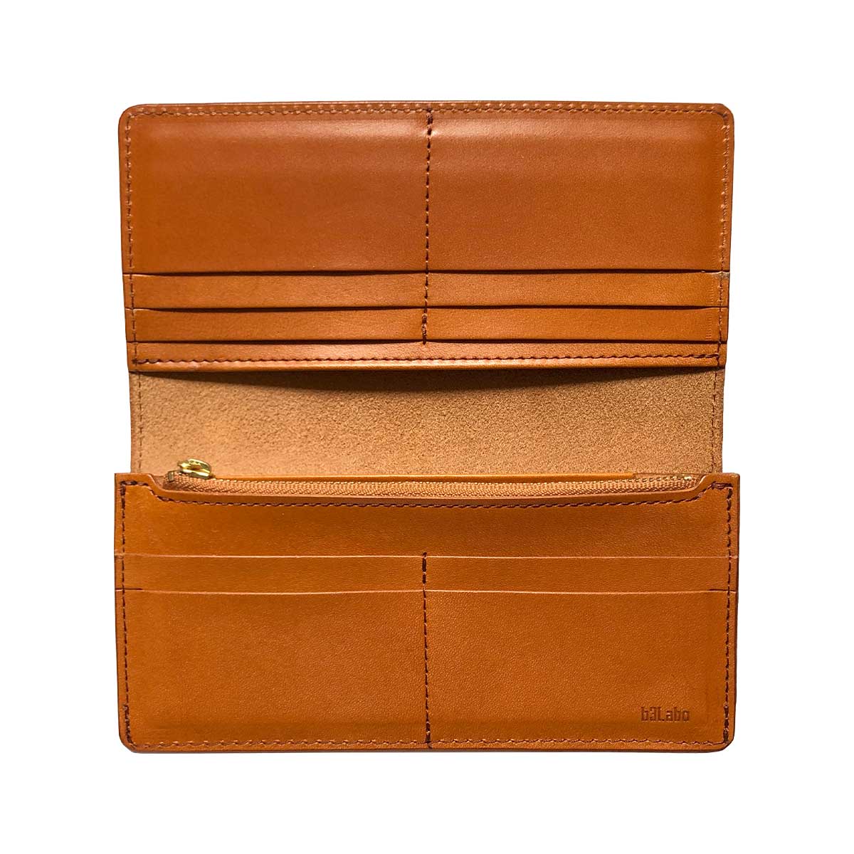 本革製 二つ折り長財布「Calm ロングウォレット」（国産栃木レザー