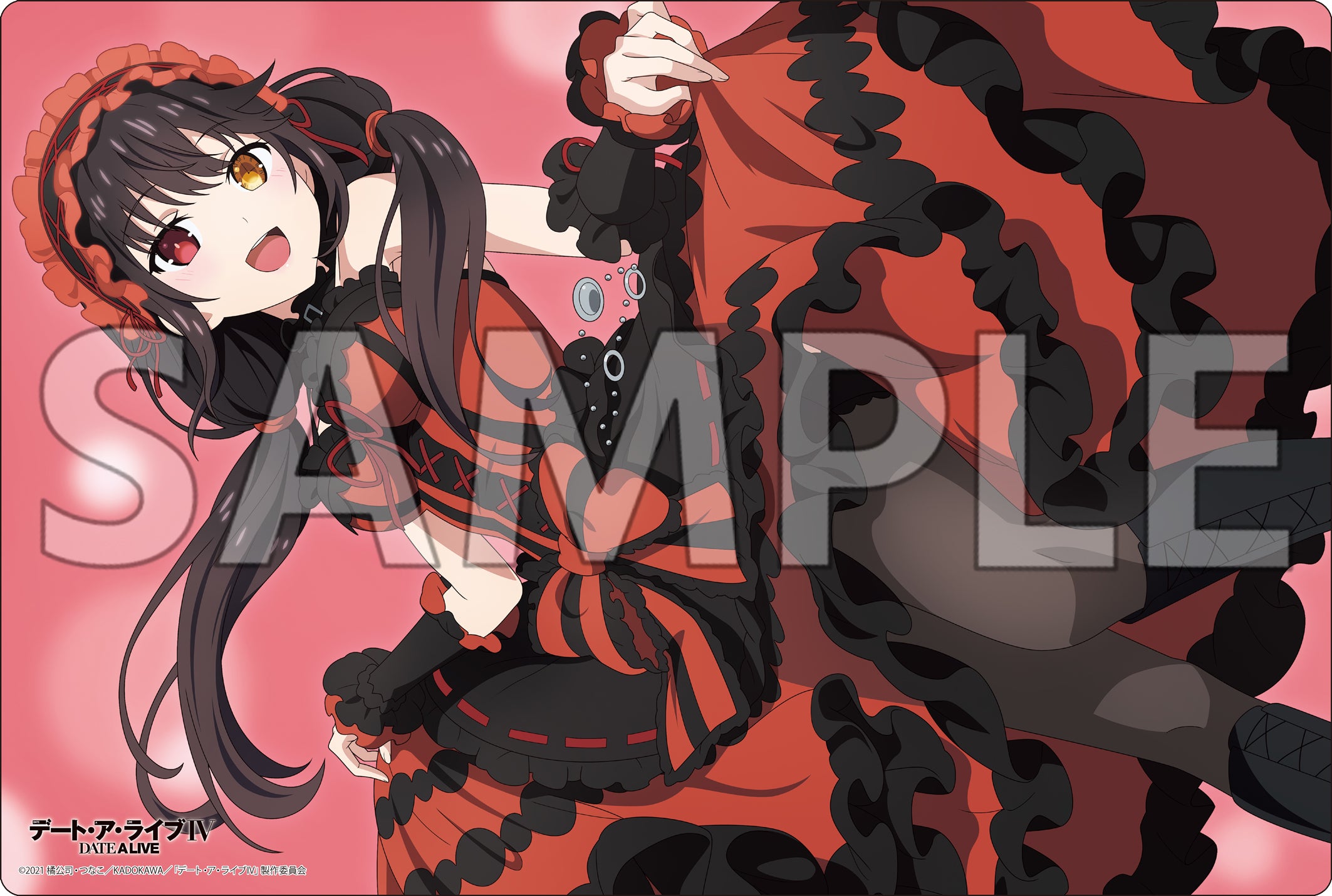 EATOS 光るプレイマット デートアライブ 時崎狂三 未開封 ブシロード