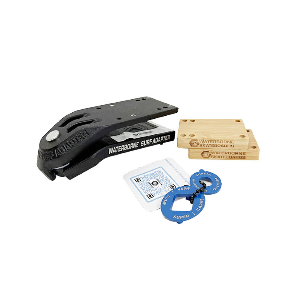 スケートボードトラックアダプター WATERBORNE FIN SYSTEM SURF