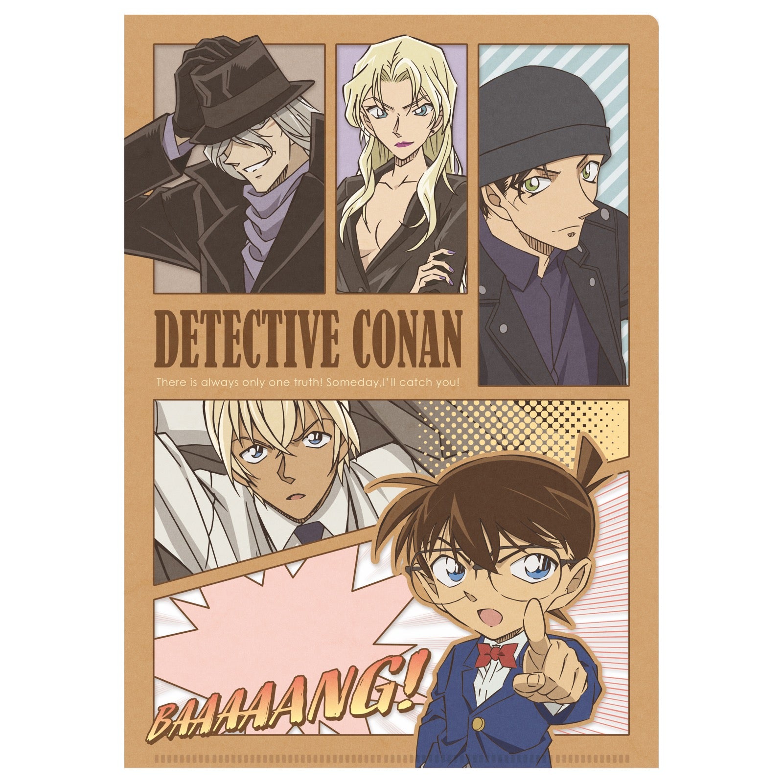 書けるクリアファイルWポケット 名探偵コナン ストーリー – BEVERLY