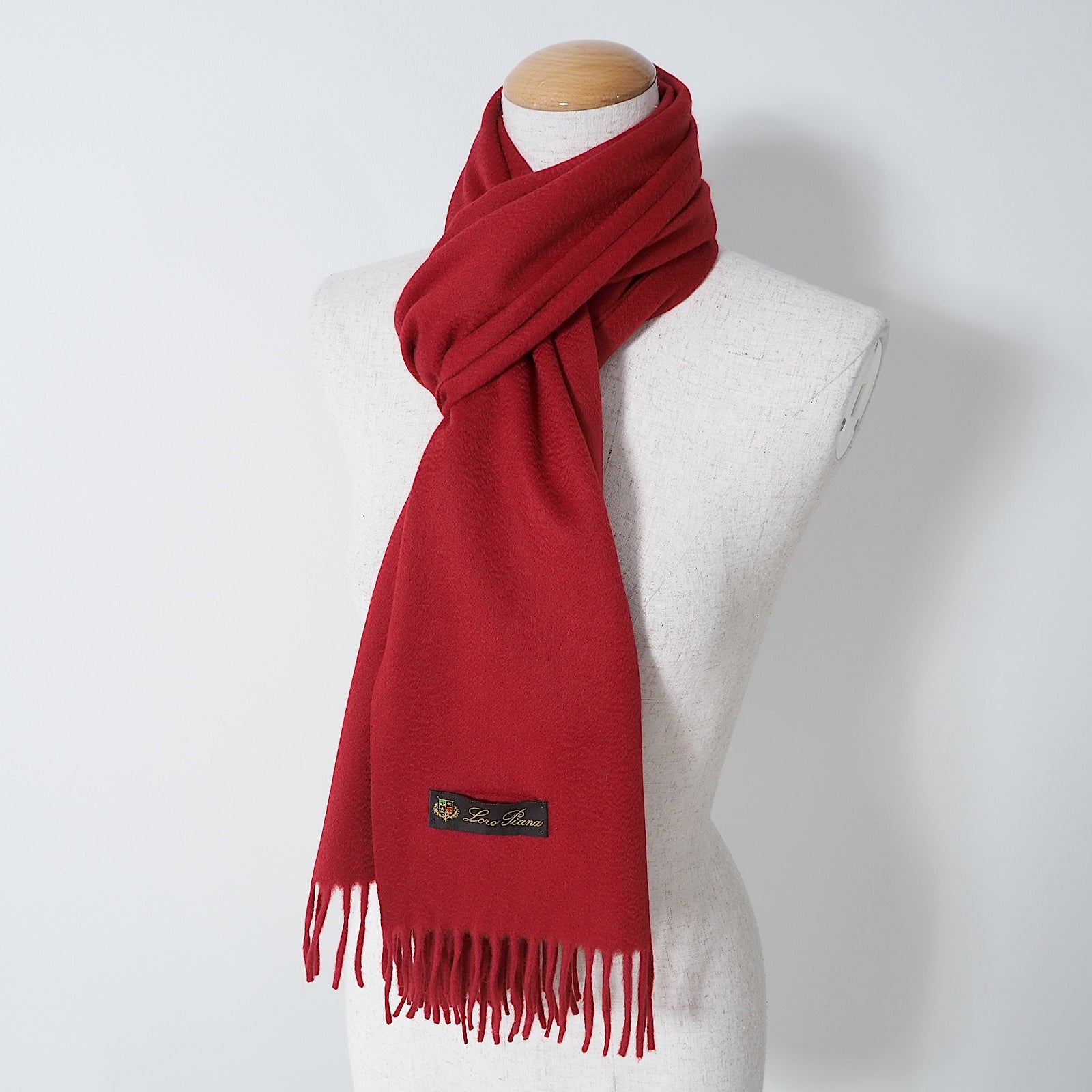 ロロピアーナ Loro Piana イタリア製 最高峰 ピュアカシミア マフラー