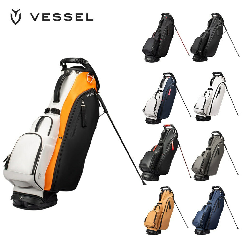 VESSEL キャディバッグ PLAYER 5.0 DOUBLE 25SS PLYRV25 | 自転車