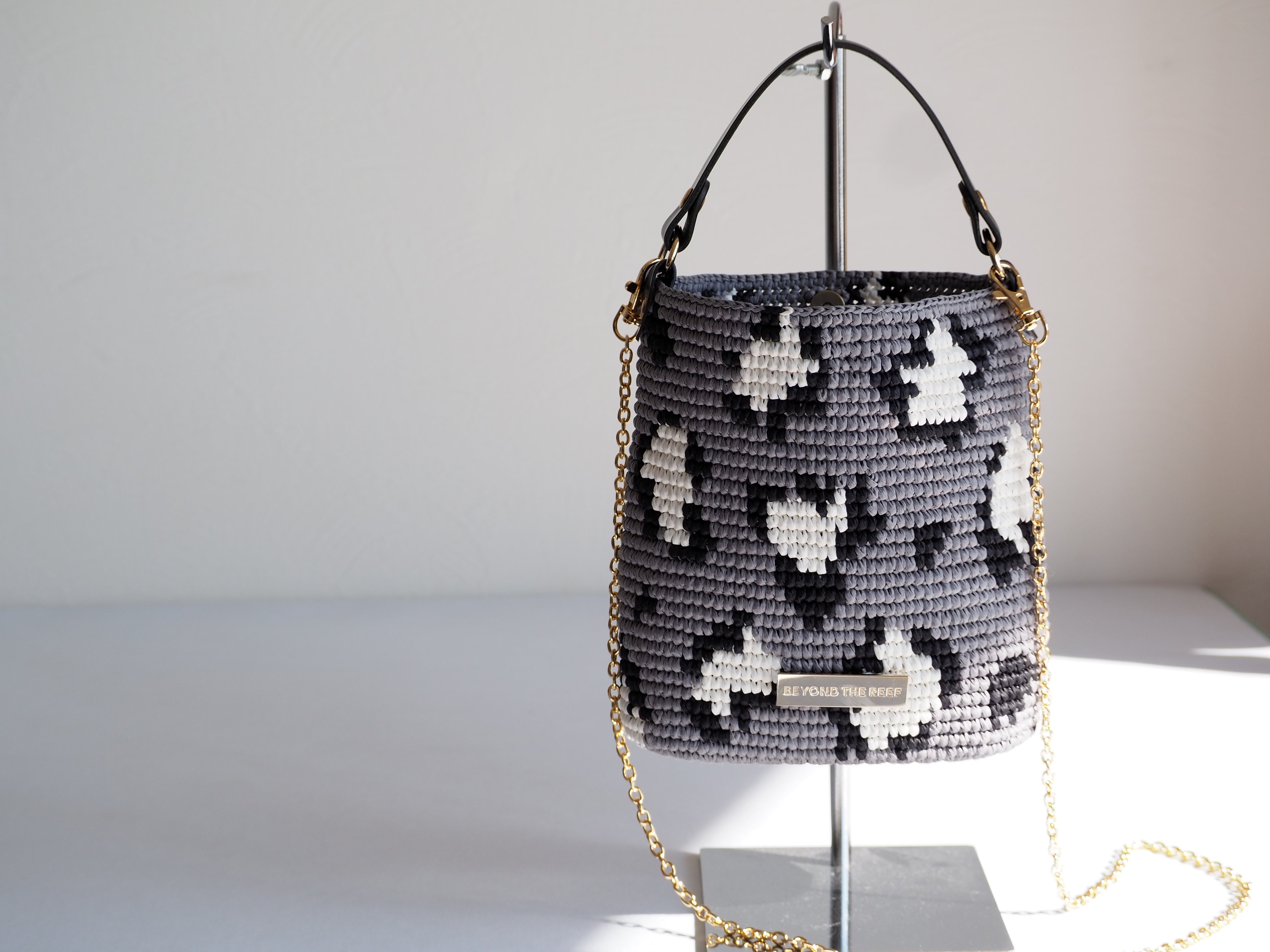 【かぎ針キット】Leopard Braid monotone / レオパード ブレイド