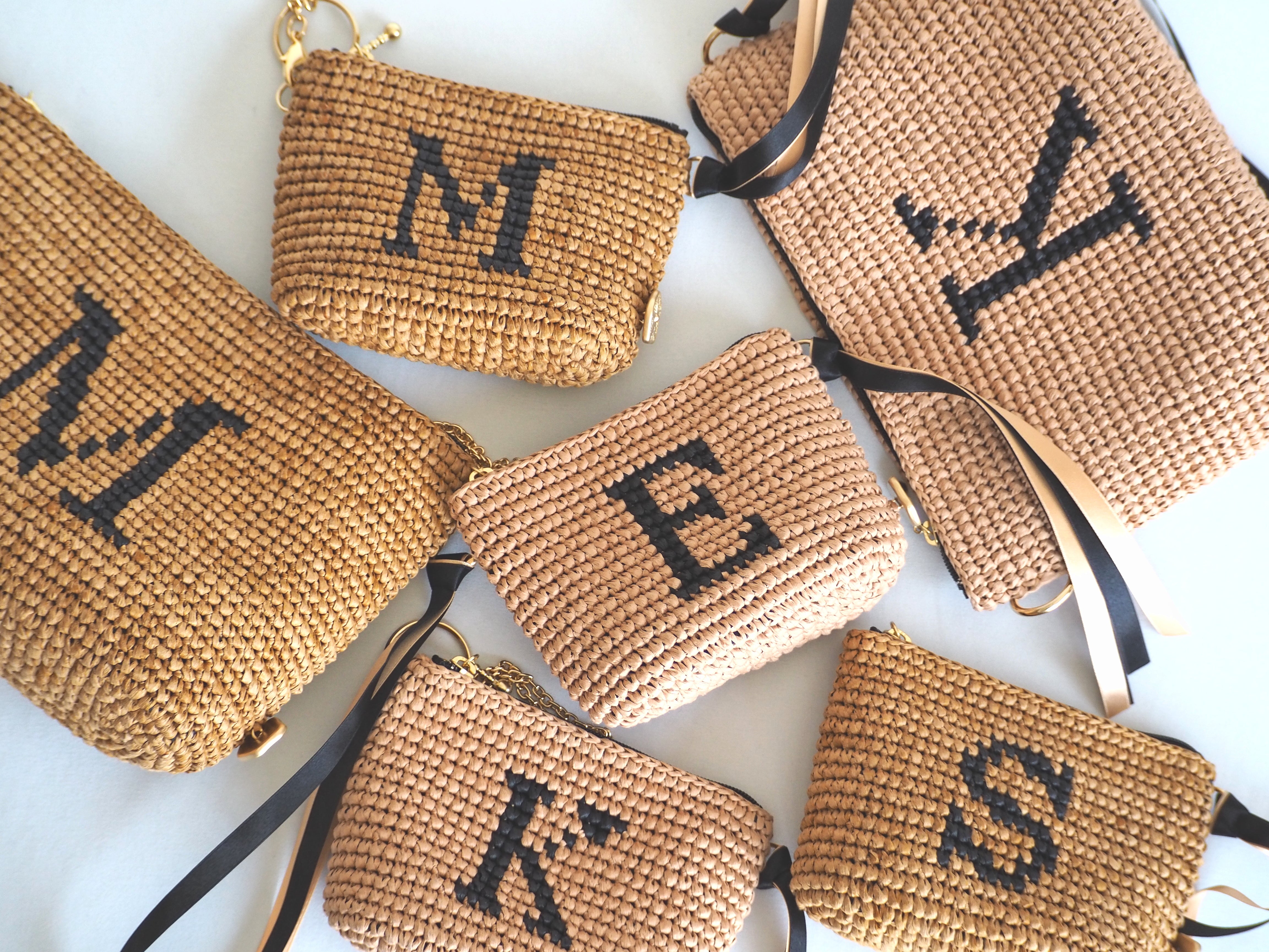 イニシャルポーチ 親子セット – BEYOND THE REEF