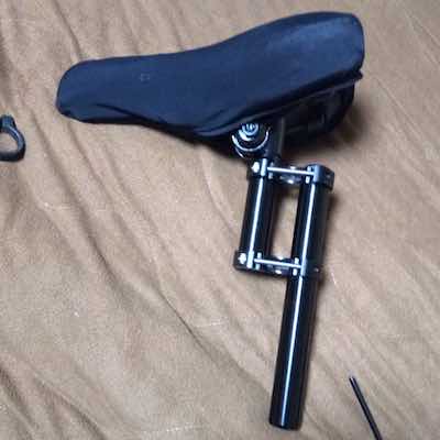 ステムライザーで超絶前乗り化 2018-03