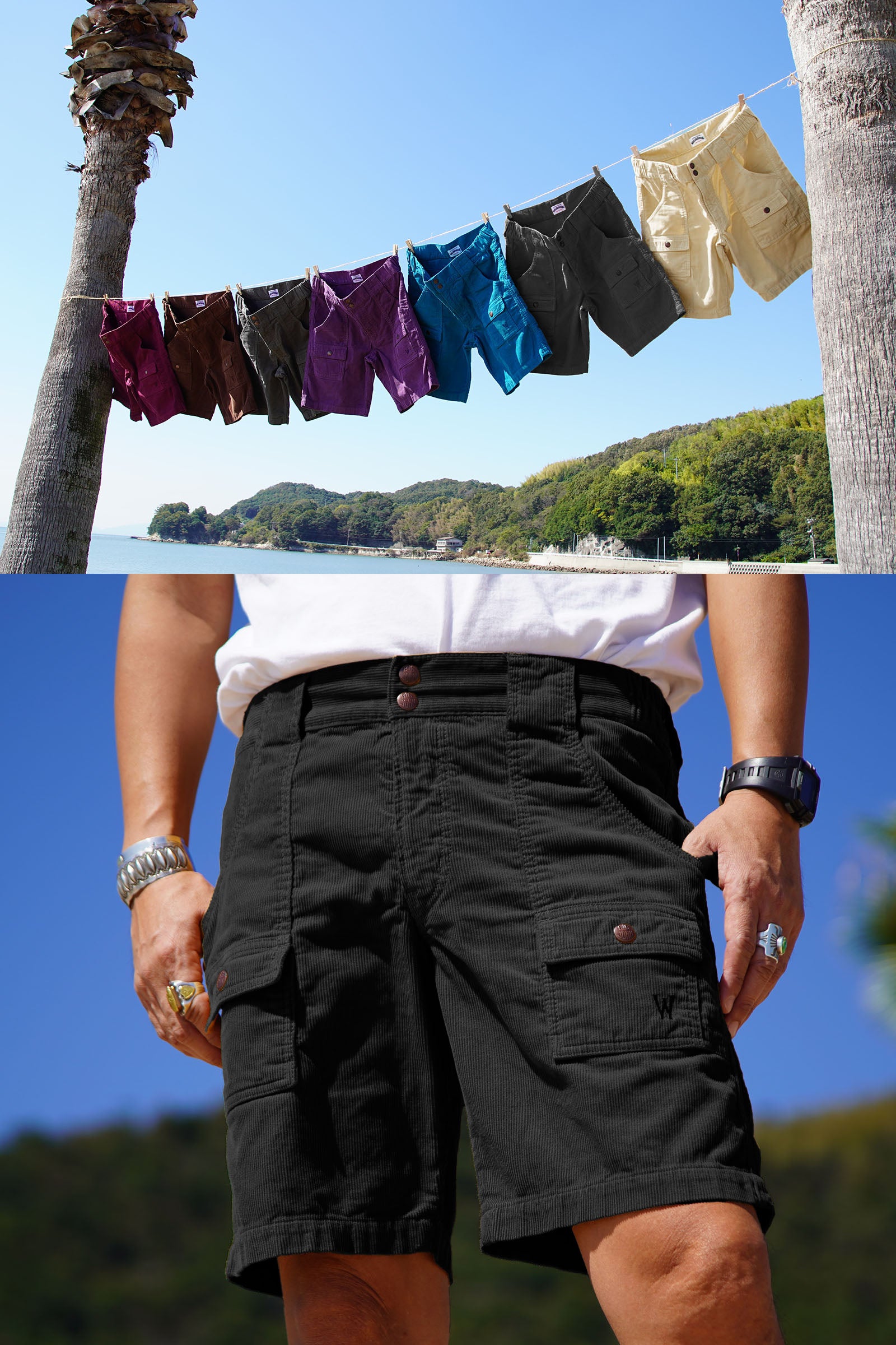 Corduroy Beach Shorts | BIG JOHN World Workers – Big-John-Intl