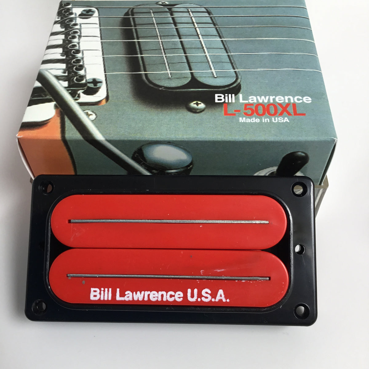 L-500 Humbucker - Red – Bill Lawrence USA