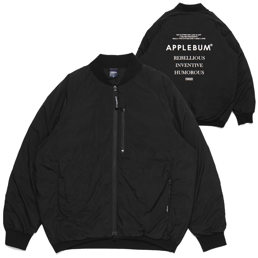 アップルバム MA1 ジャケット APPLEBUM LIGHT MA-1 JACKET メンズ